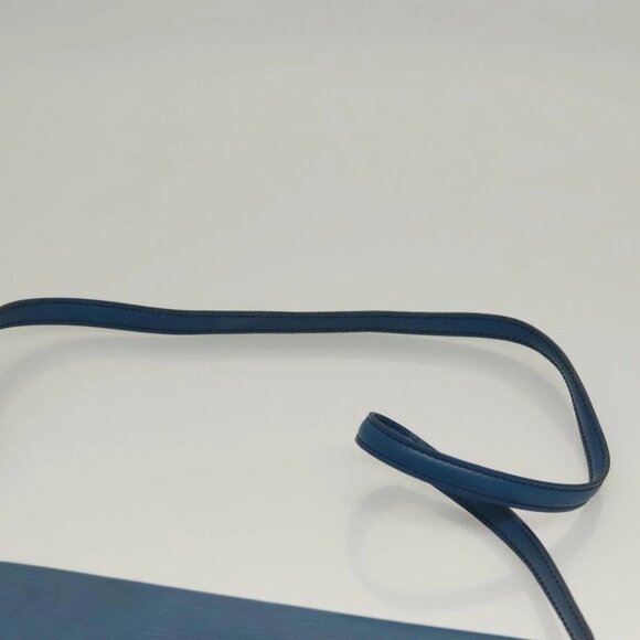 LOUIS VUITTON Epi Pochette Arche Shoulder Bag Blue - Picture 13 of 16